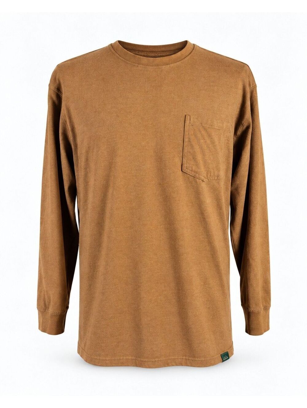 Woolrich Green Label Men’s Medium Brown Long Sleeve Pocket Shirt